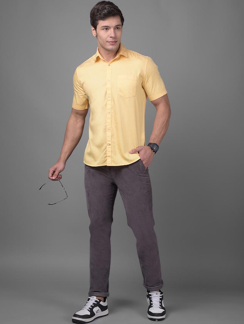 men mid rise chinos casual trouser - 20895293 - Standard Image - 4