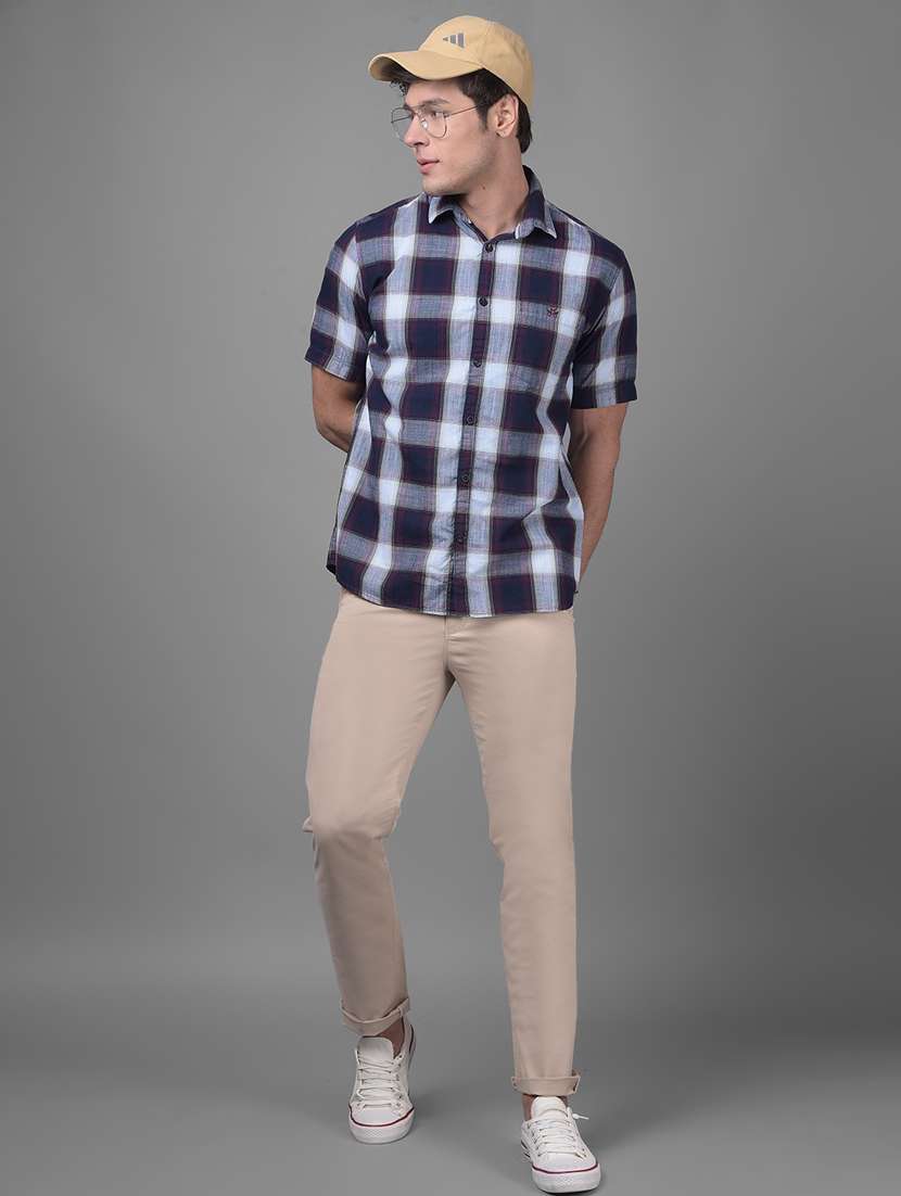 men mid rise chinos casual trouser - 20895301 -  Standard Image - 4