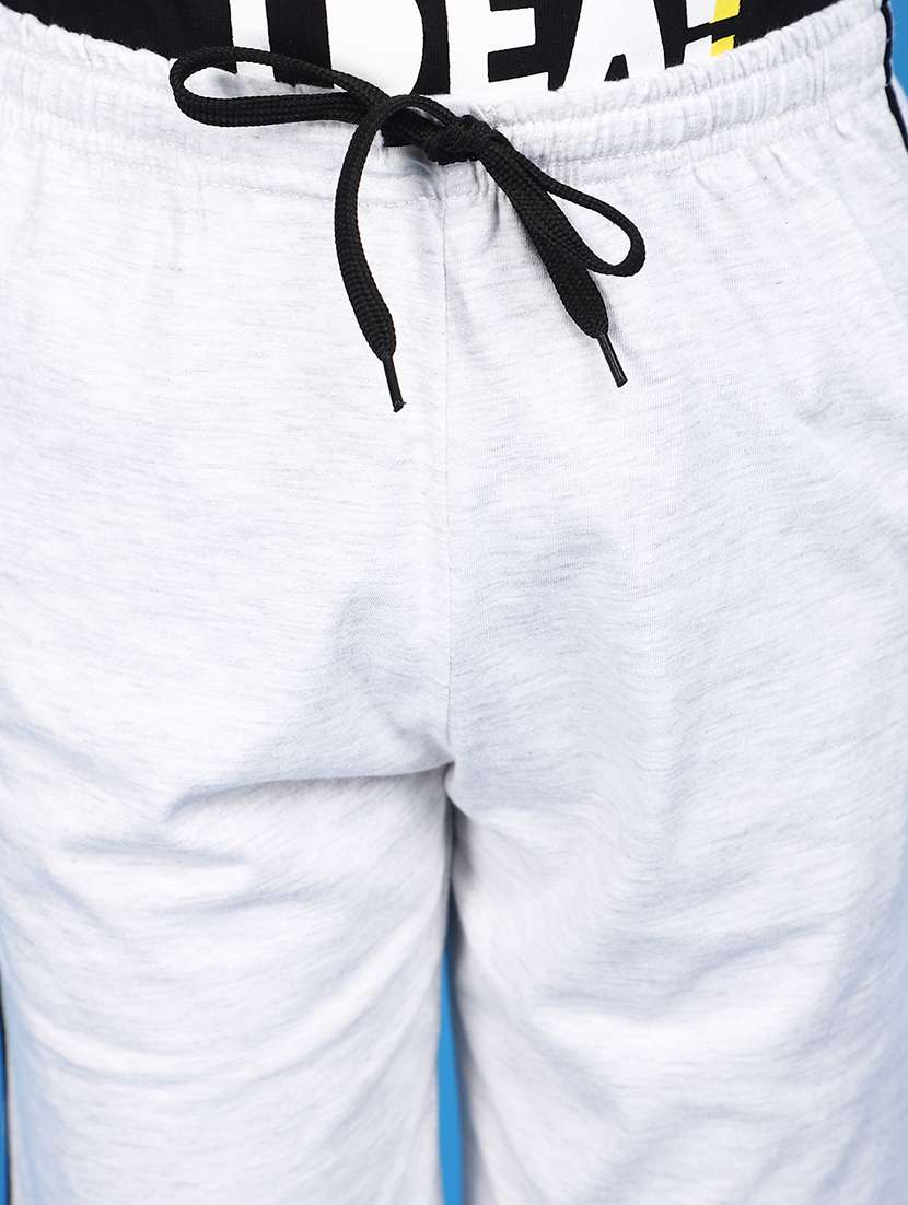 grey cotton shorts & three fourth - 20901259 -  Standard Image - 4