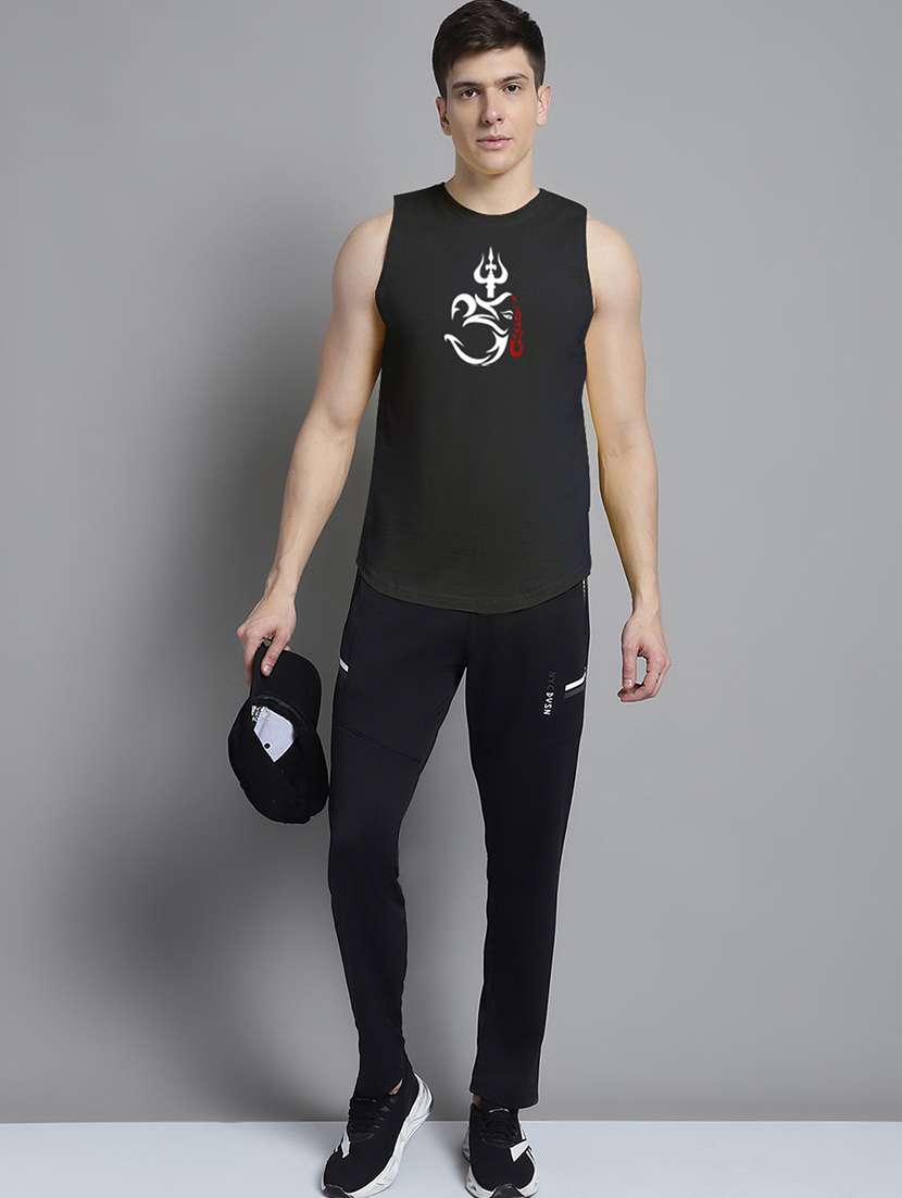 dral blue cotton vest - 20906802 - Standard Image - 4