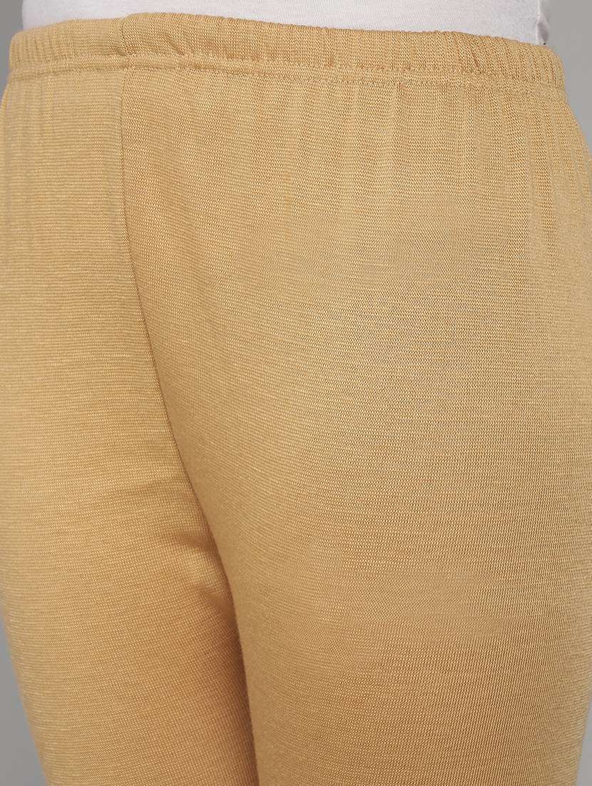 women high rise solid woolen legging - 20912163 -  Standard Image - 6