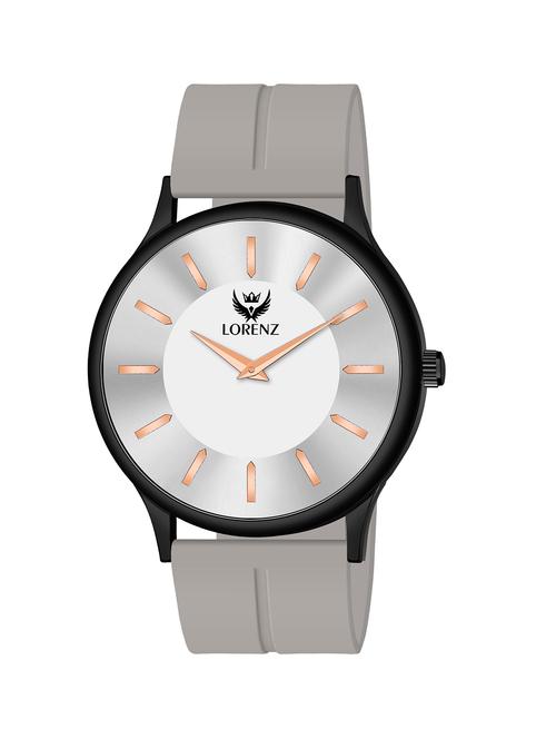 lorenz slim case analog watch with black magnetic lock strap | watch for men | mk-4065r - 20912210 - Standard Image - 0