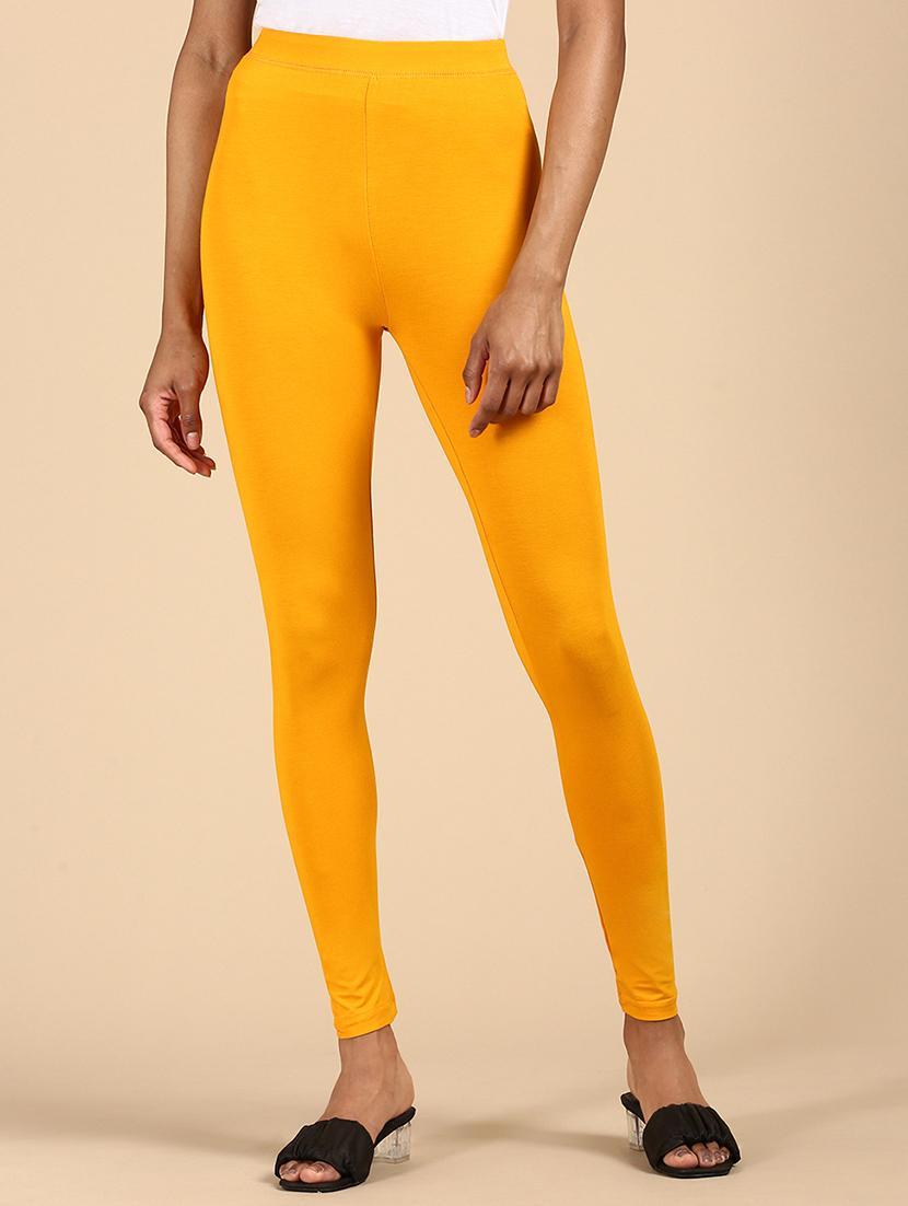 women solid ankle lenght legging - 20912264 - Zoom Image - 0