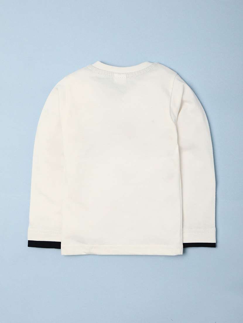 boys round neck graphic printed full length set - 20913914 -  Standard Image - 1