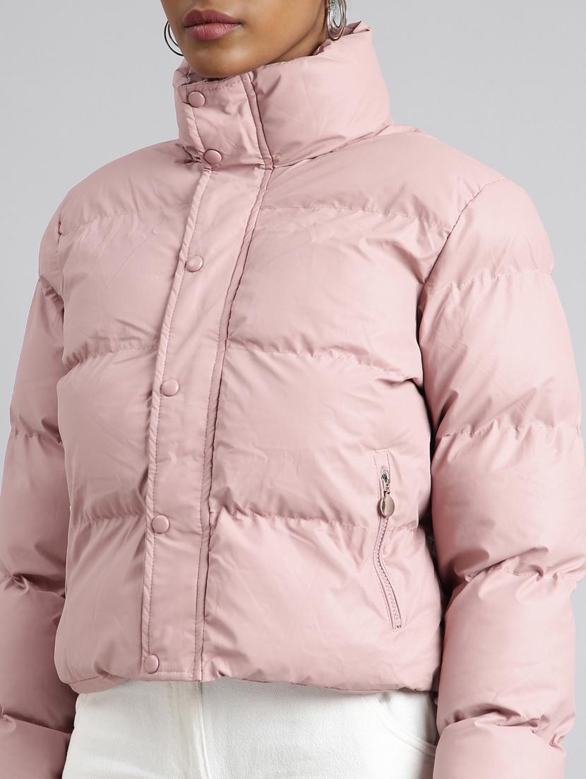 peach nylon quilted jacket - 20917073 - Standard Image - 6