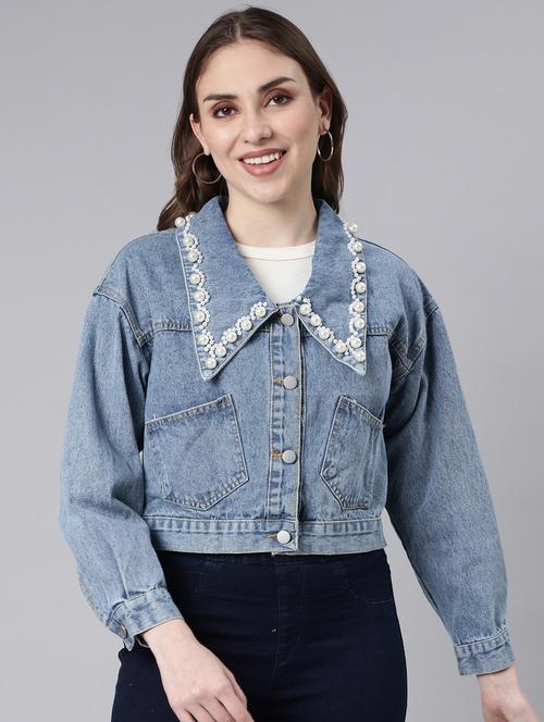 blue denim jacket - 20917191 -  Standard Image - 0
