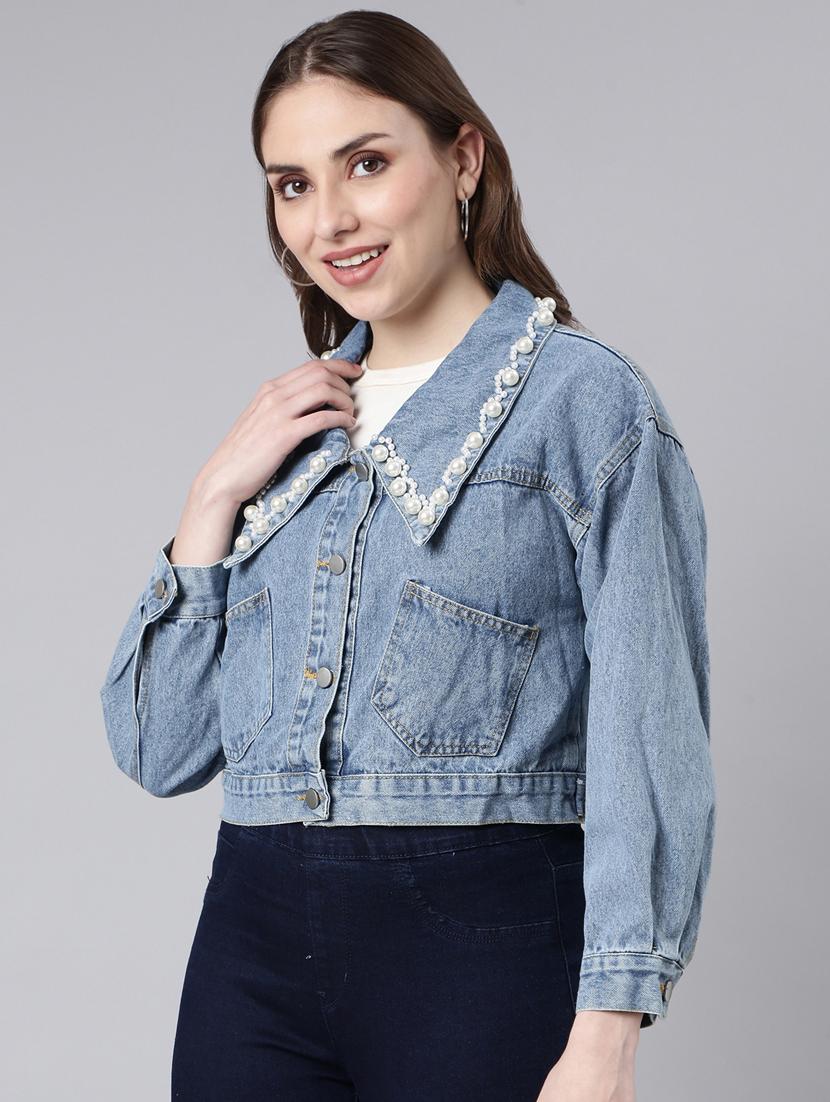 blue denim jacket - 20917191 -  Standard Image - 1
