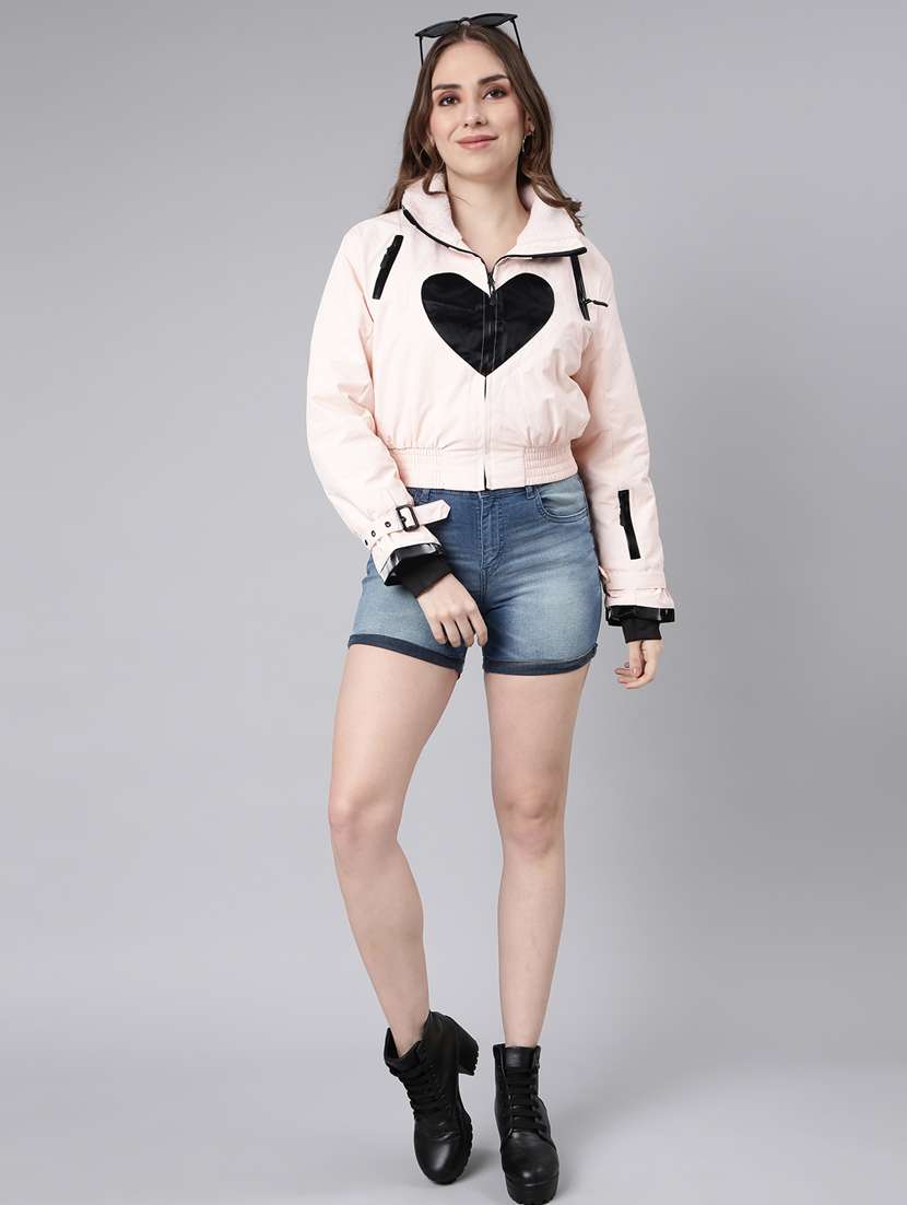 women placement print bomber jacket - 20917214 -  Standard Image - 4