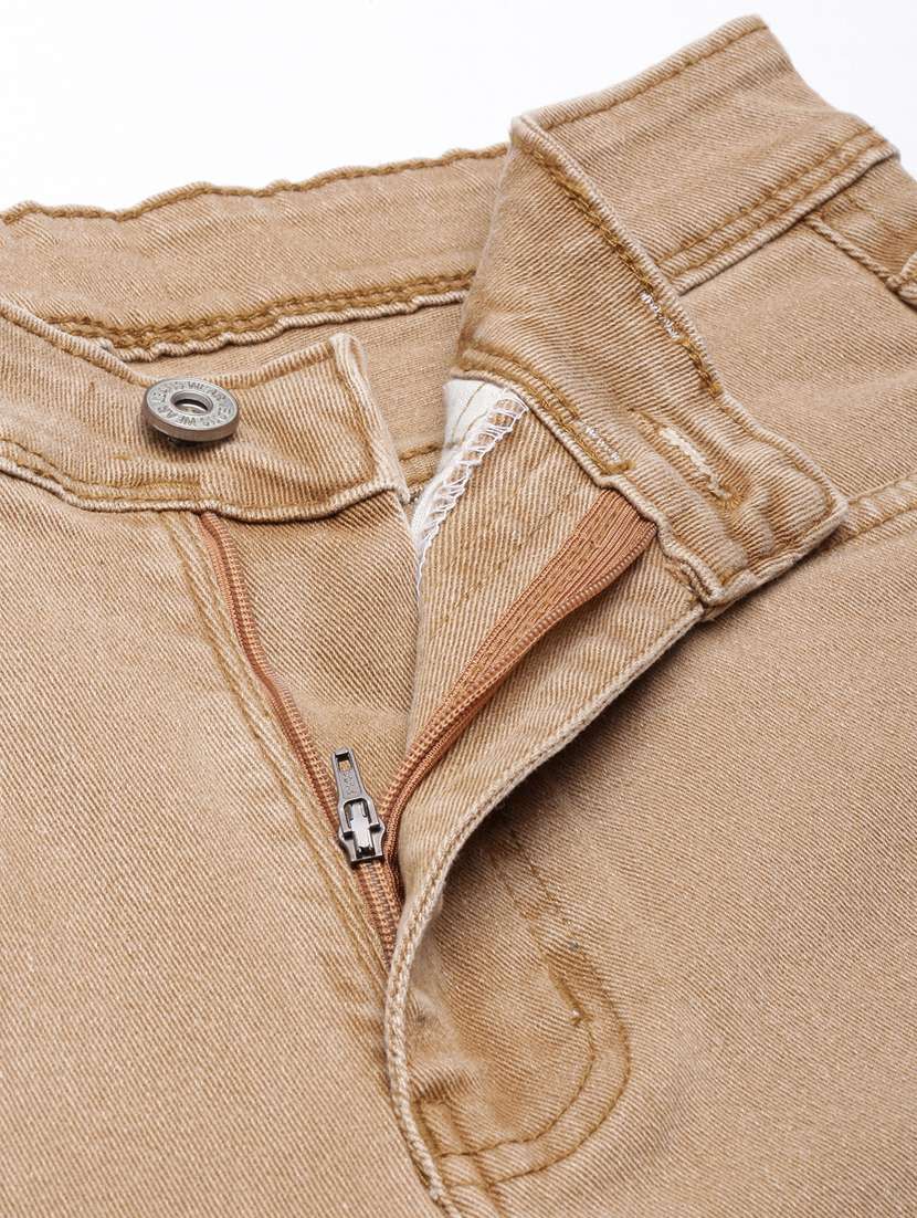 women plain mid rise jean - 20918421 -  Standard Image - 6
