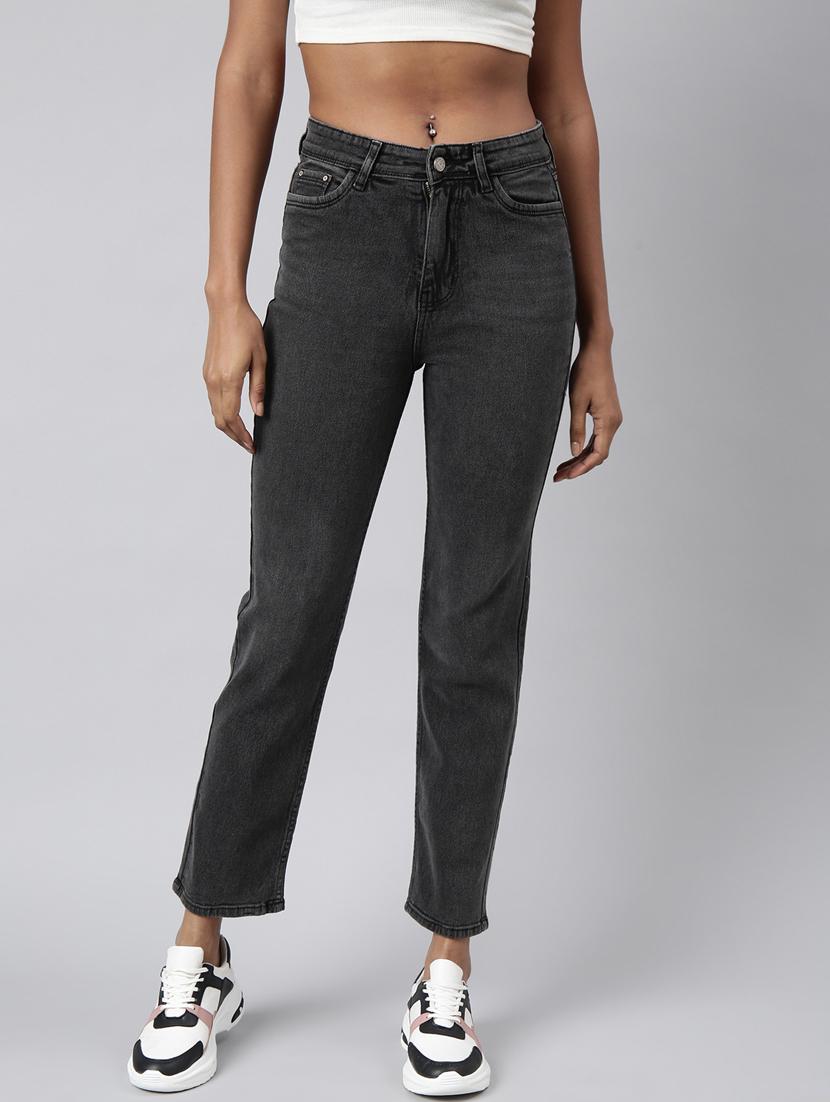 women plain mid rise jean - 20918466 -  Zoom Image - 0