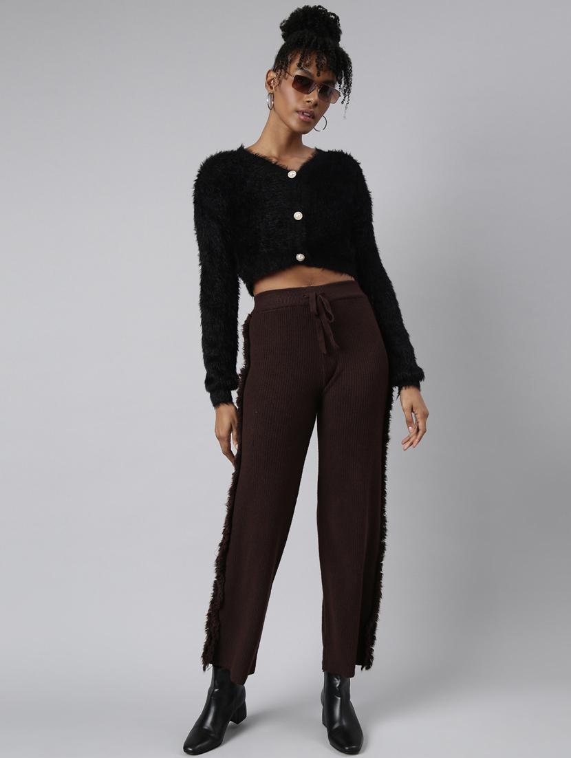 black acrylic cardigan - 20925448 - Standard Image - 4
