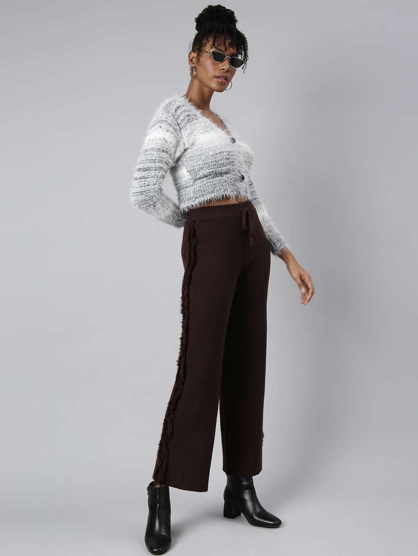 grey acrylic cardigan - 20925457 - Standard Image - 4