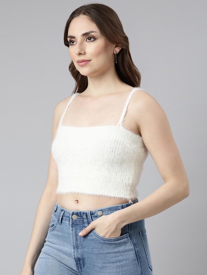off white acrylic cardigan - 20925465 - Standard Image - 1