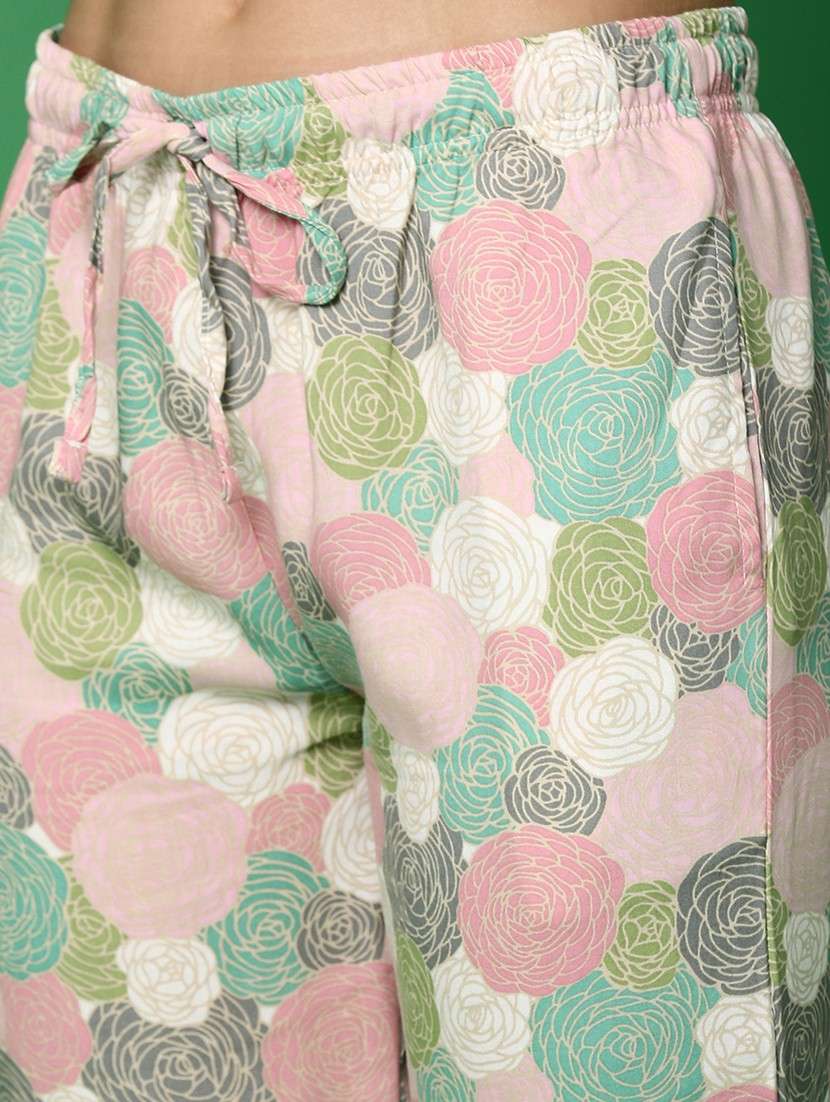 multi color printed pajama - 20925719 -  Standard Image - 4