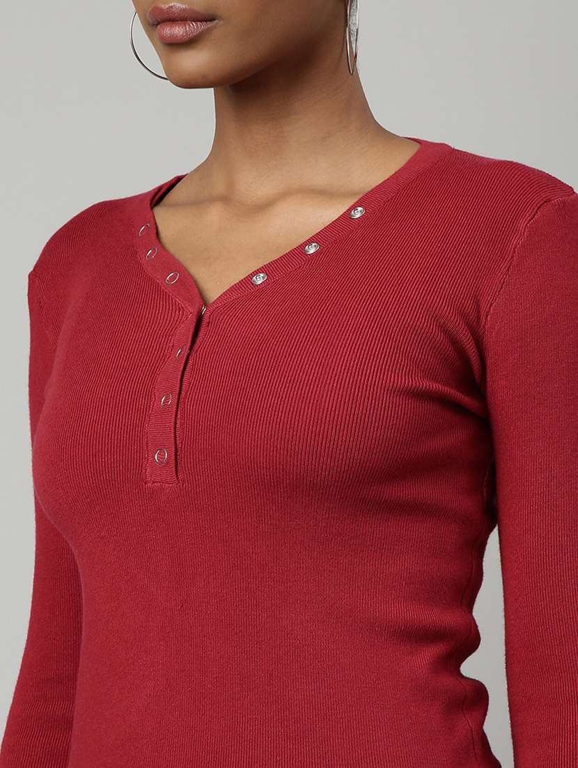 women's solid color regular top - 20928701 -  Standard Image - 6