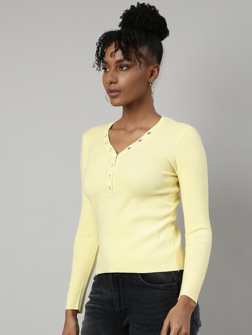 women's solid color regular top - 20928702 -  Standard Image - 1