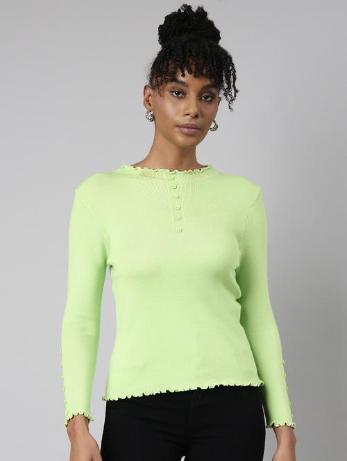 women's solid color regular top - 20928709 - Standard Image - 0