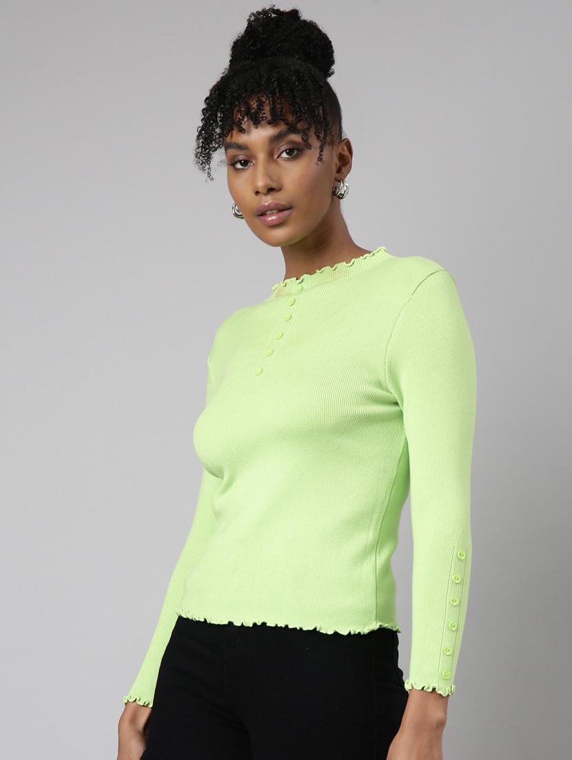 women's solid color regular top - 20928709 - Standard Image - 1