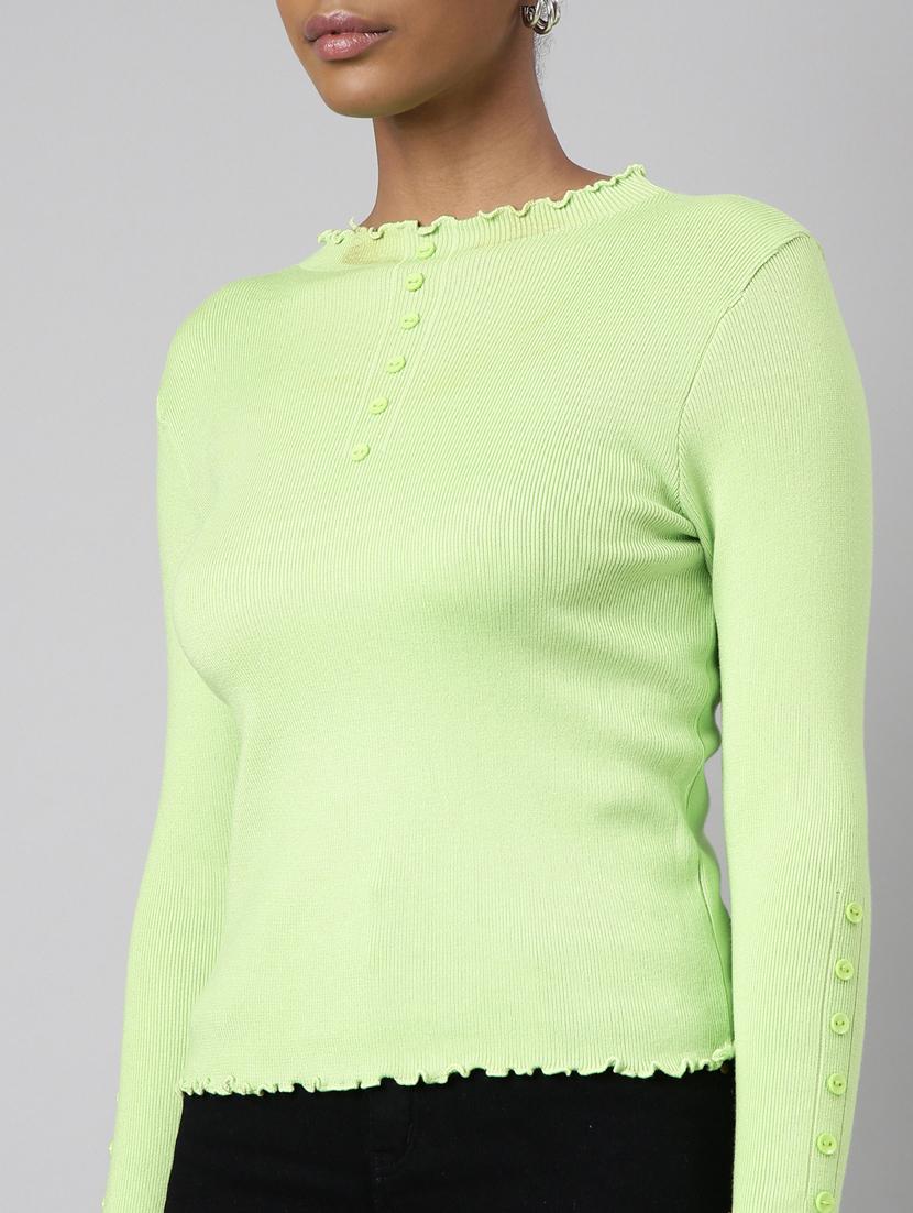 women's solid color regular top - 20928709 - Standard Image - 6