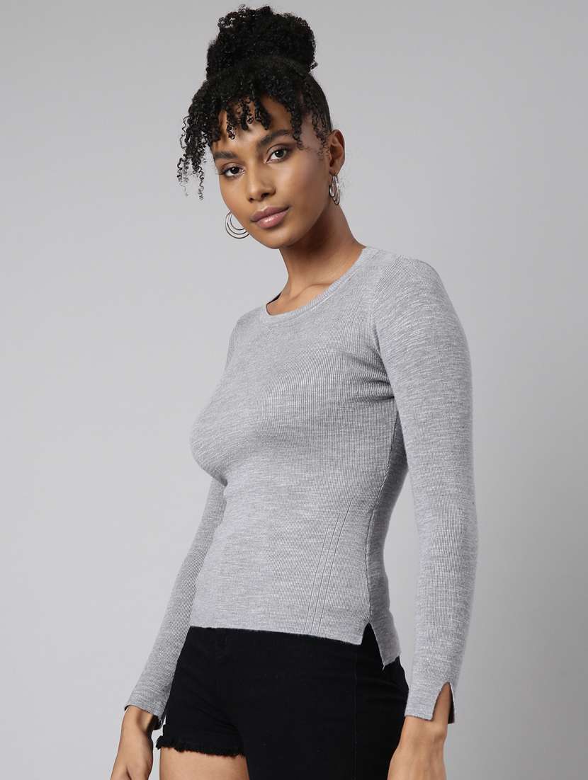 women's solid color regular top - 20928711 -  Standard Image - 1