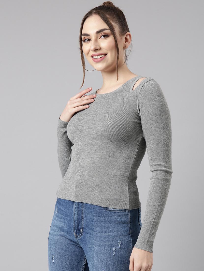 women's solid color regular top - 20928716 - Standard Image - 1