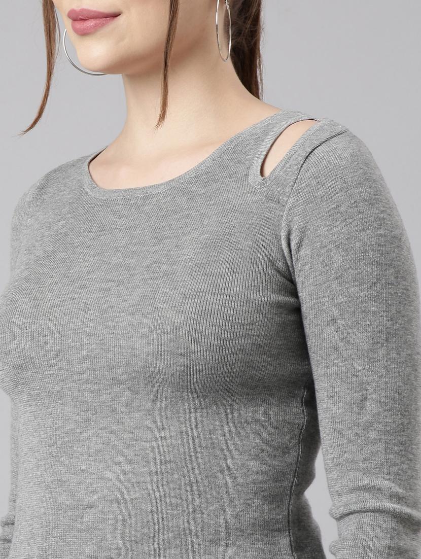 women's solid color regular top - 20928716 - Standard Image - 6