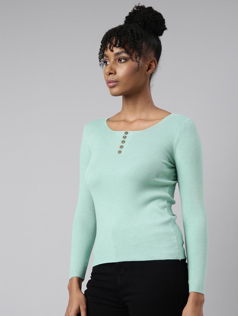 women's solid color regular top - 20928723 -  Standard Image - 1