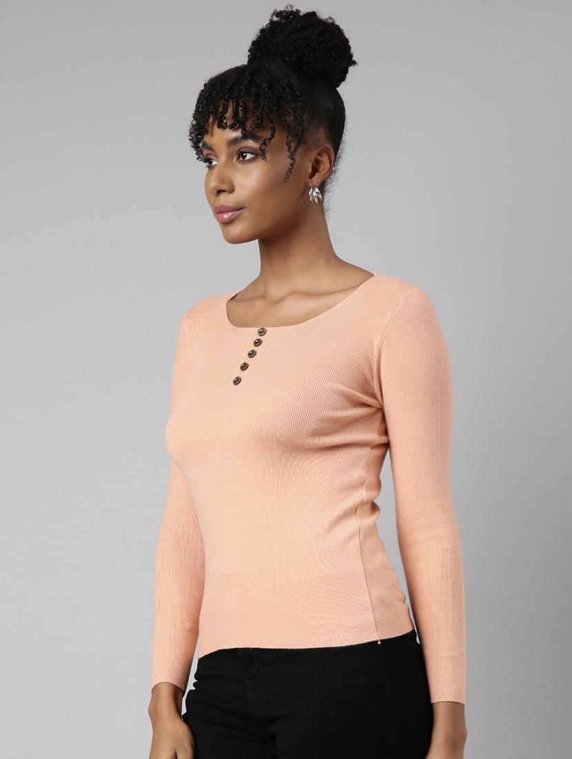women's solid color regular top - 20928724 - Standard Image - 1