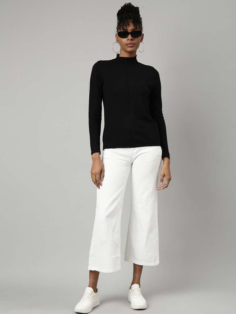 women's solid color regular top - 20928725 -  Standard Image - 4