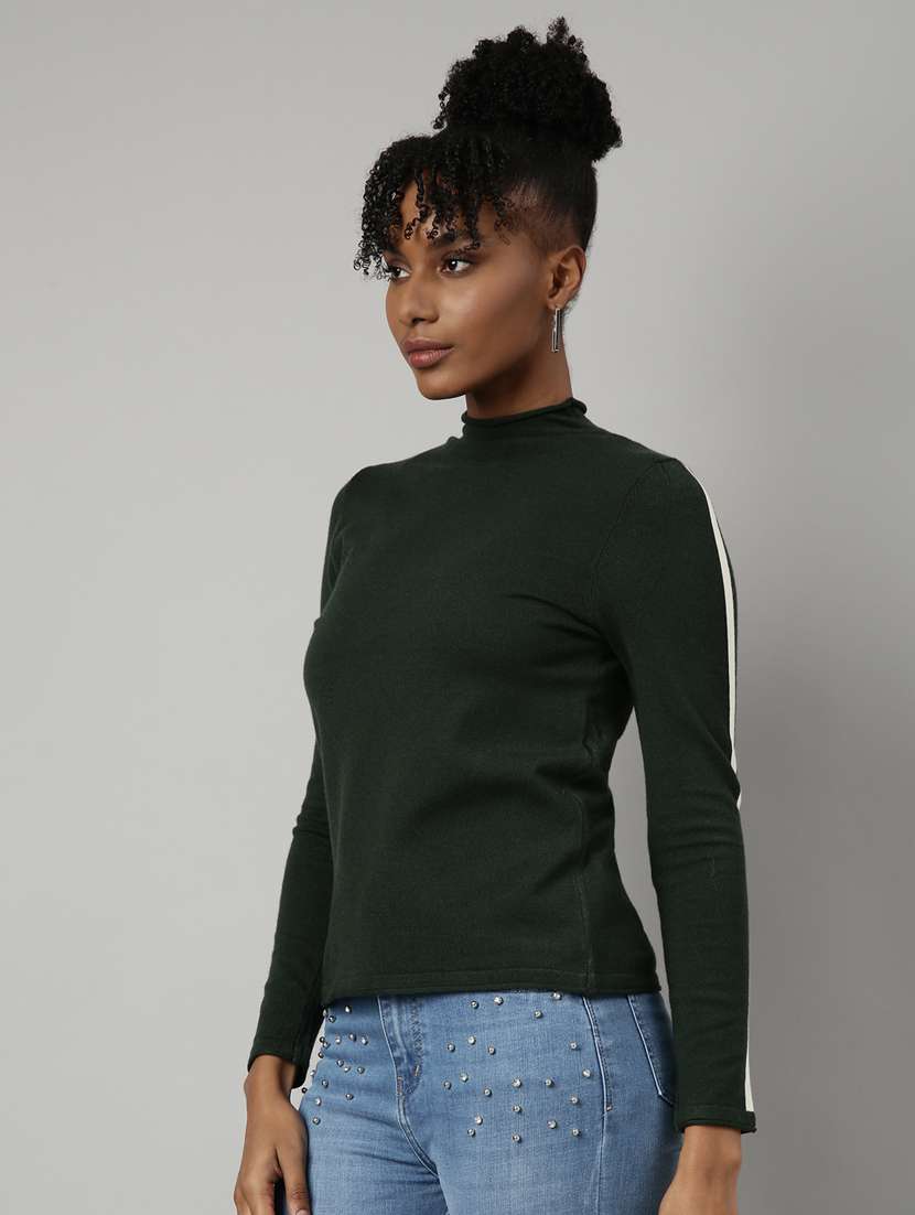 women's solid color regular top - 20928726 -  Standard Image - 1