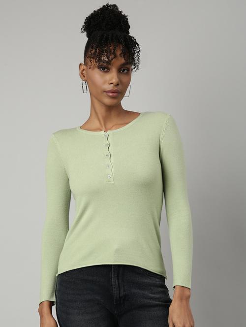 women's solid color regular top - 20928727 - Standard Image - 0