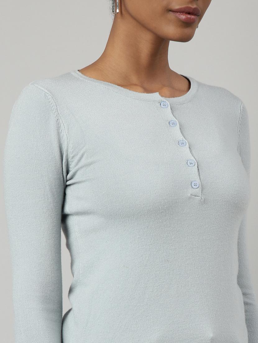 women's solid color regular top - 20928728 - Standard Image - 6