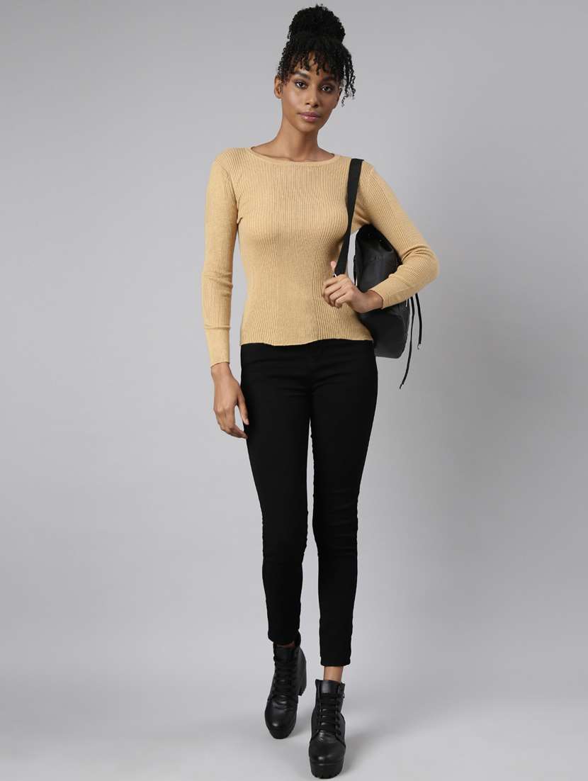 women's solid color regular top - 20928738 -  Standard Image - 4