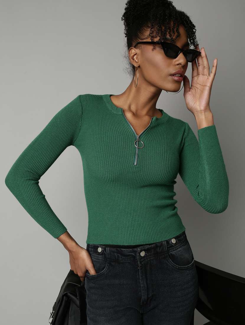 Women's Solid Color Regular Top