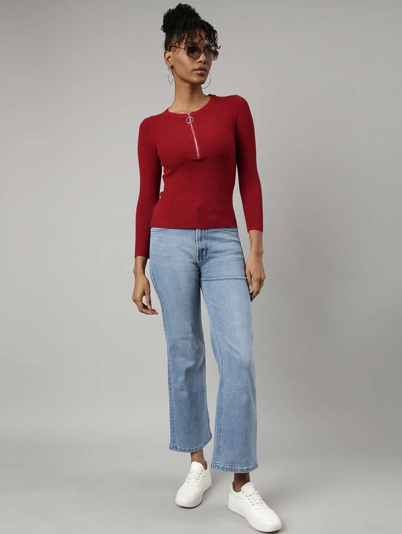 women's solid color regular top - 20928740 -  Standard Image - 4