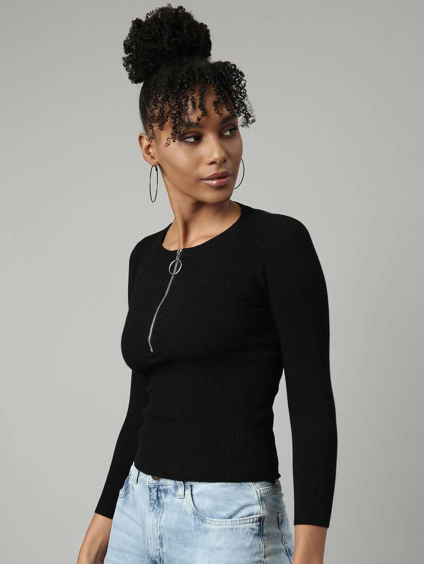 women's solid color regular top - 20928742 -  Standard Image - 1