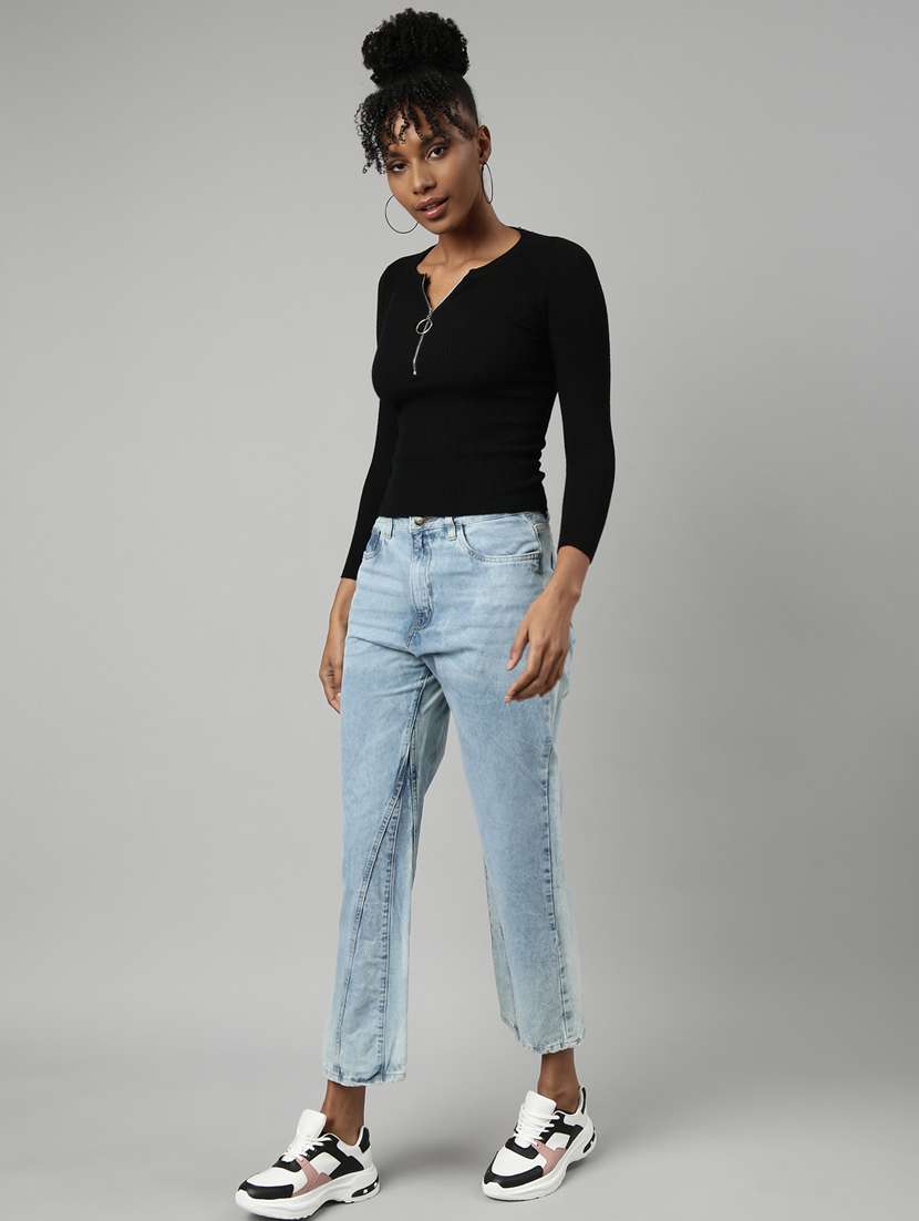 women's solid color regular top - 20928742 -  Standard Image - 4