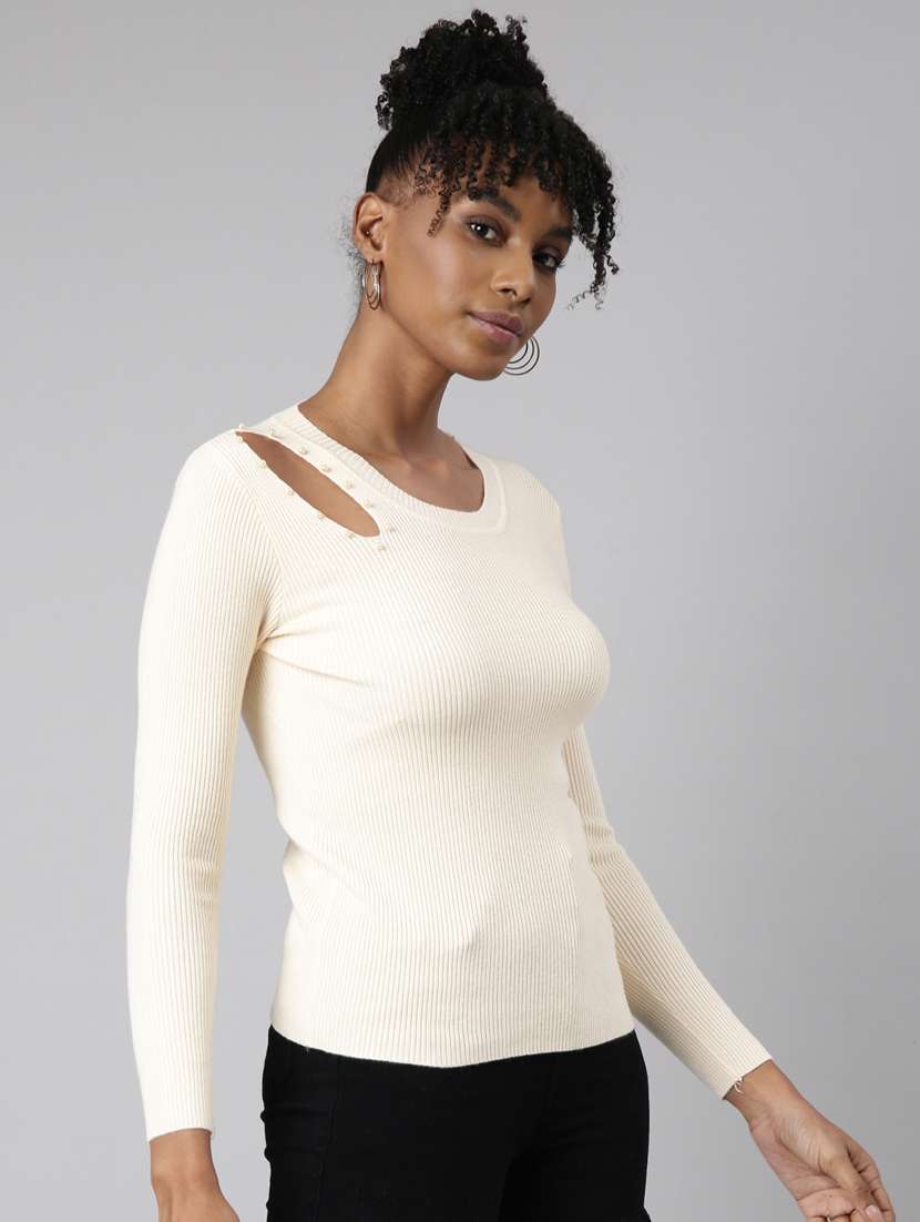 women's solid color regular top - 20928749 -  Standard Image - 1
