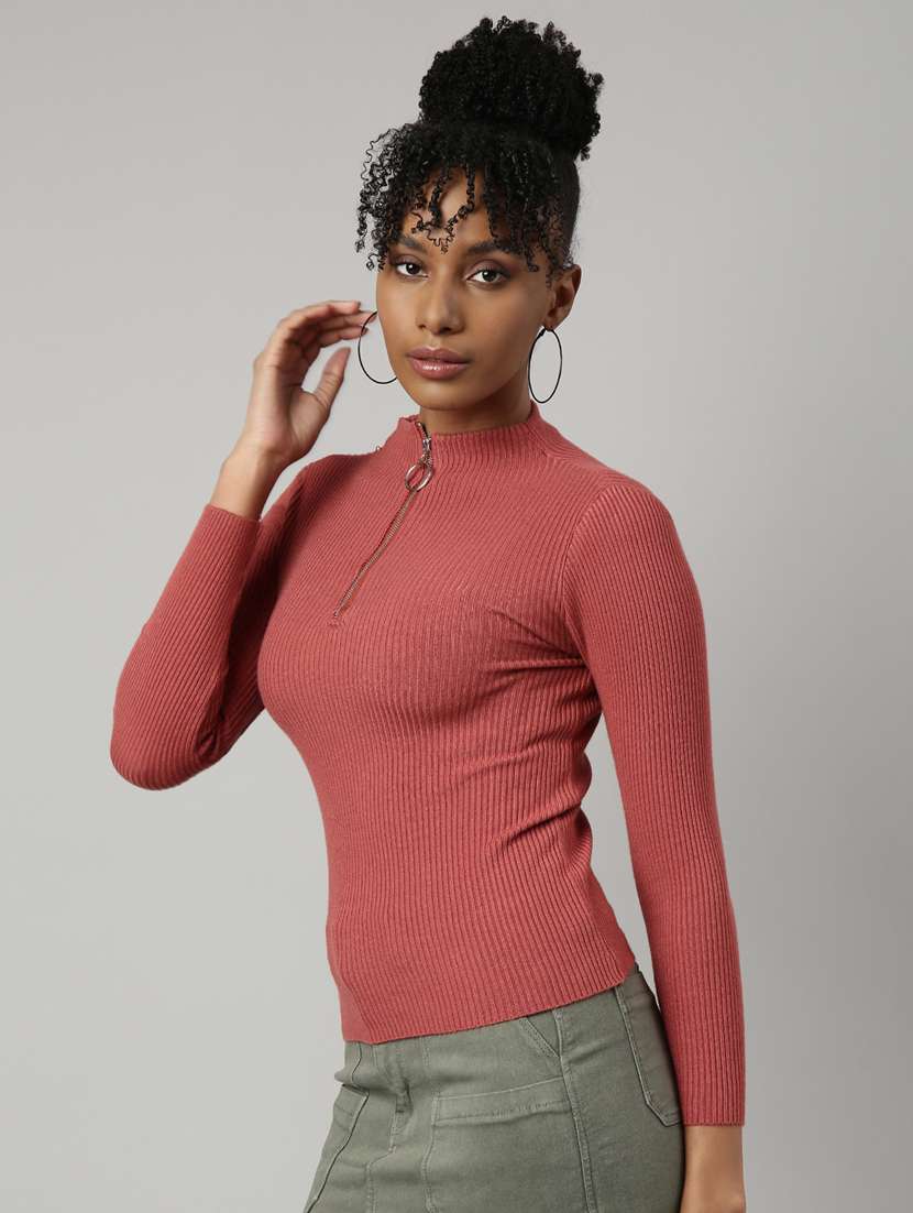 women's solid color regular top - 20928759 -  Standard Image - 1