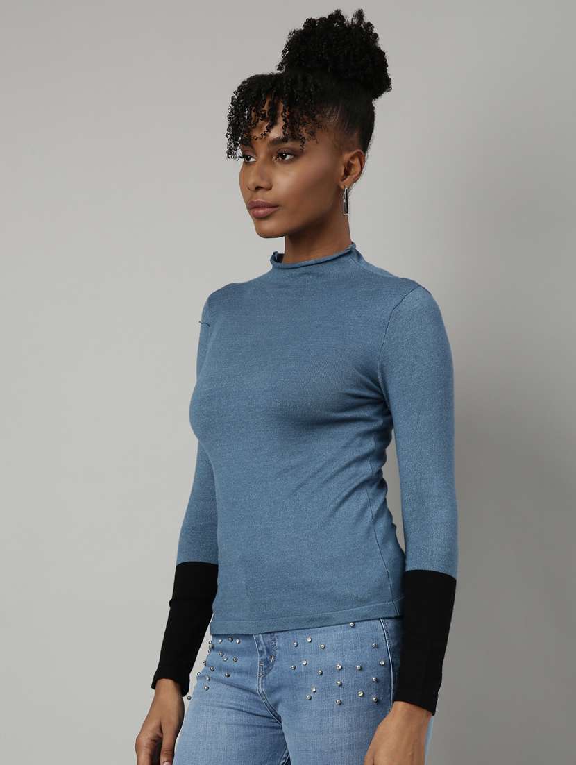women's solid color regular top - 20928762 -  Standard Image - 1