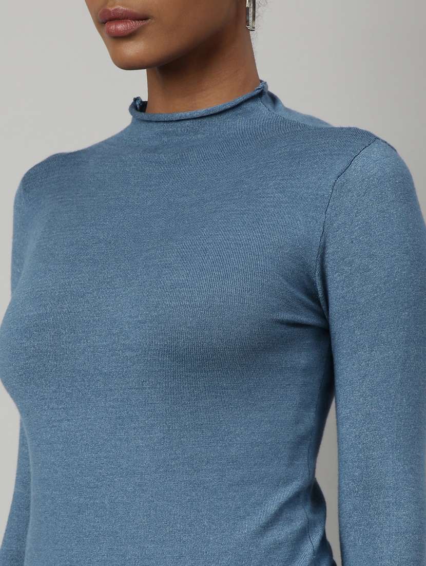 women's solid color regular top - 20928762 - Standard Image - 6