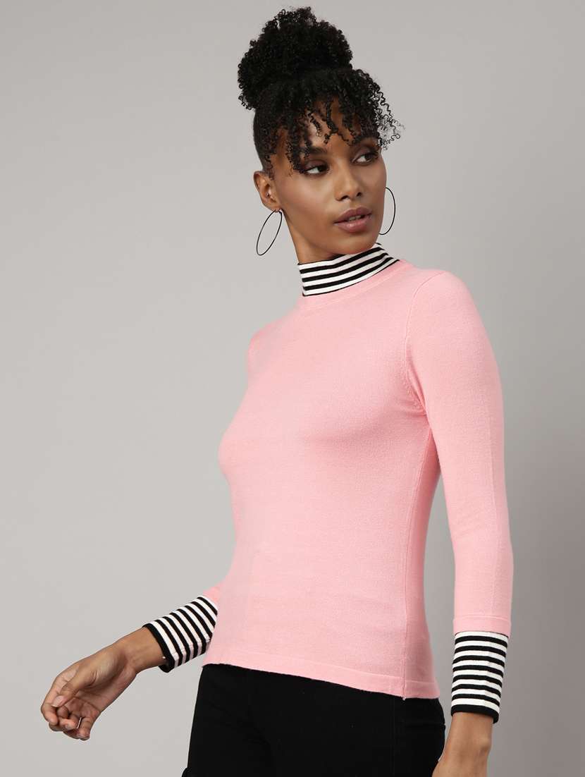 women's solid color regular top - 20928765 -  Standard Image - 1