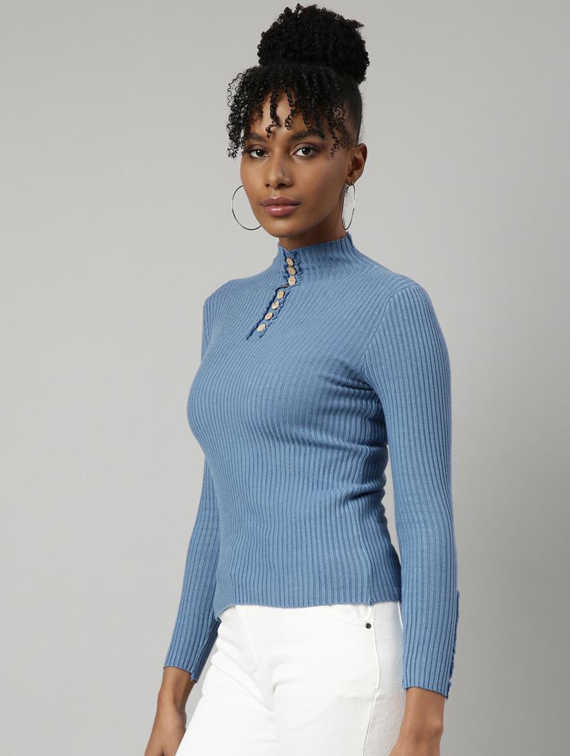 women's solid color regular top - 20928770 - Standard Image - 1