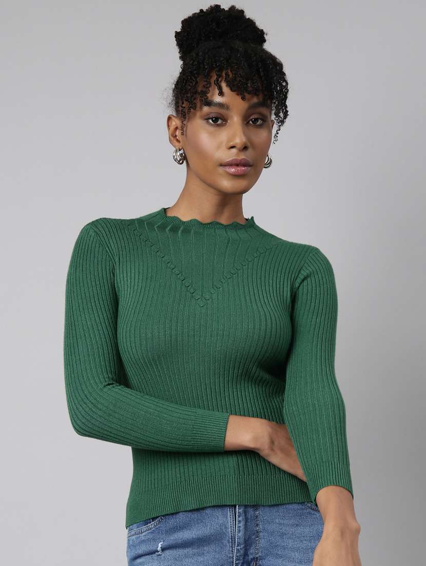 women's solid color regular top - 20928773 - Zoom Image - 0