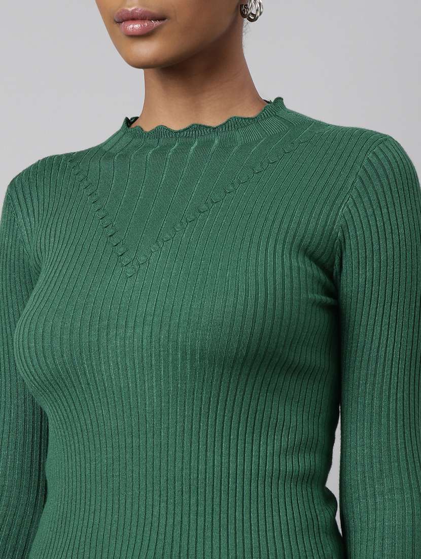 women's solid color regular top - 20928773 - Standard Image - 6