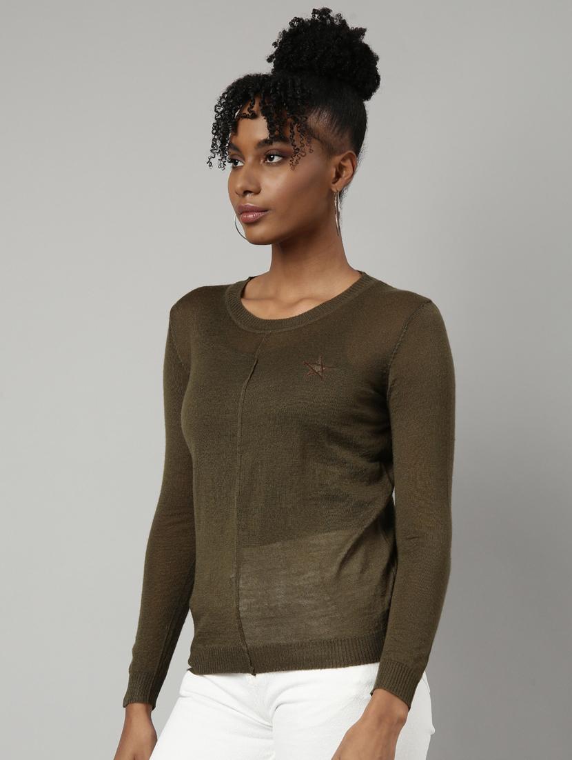 women's solid color regular top - 20928776 -  Standard Image - 1