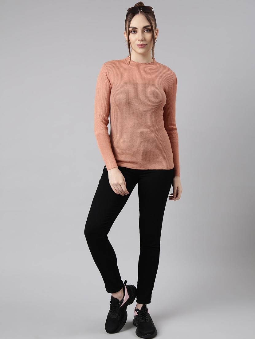 women's solid color regular top - 20928779 - Standard Image - 4