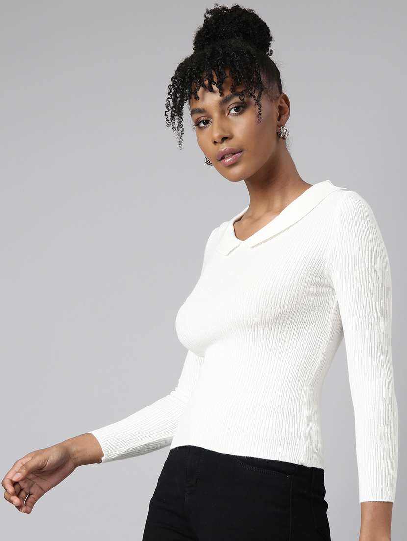 women's solid color regular top - 20928788 -  Standard Image - 1