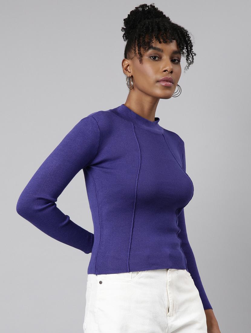 women's solid color regular top - 20928789 - Standard Image - 1