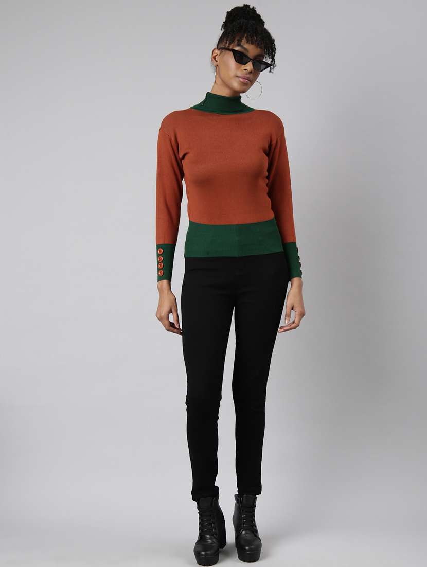 women's solid color regular top - 20928793 -  Standard Image - 4